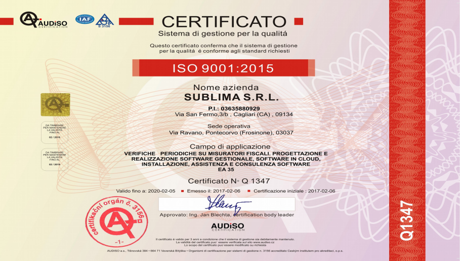 certificazione